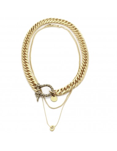 LE GIRAFFE HERRADURA LAYERED NECKLACE la chaussure