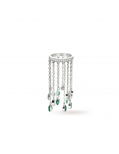 EMERALD WATERFALL RING la livraison gratuite