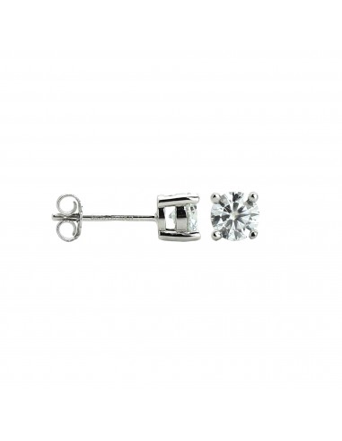 LARGE SOLITAIRE EARRING solde