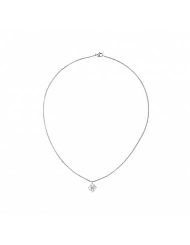 RHOMBUS ZIRCONIA NECKLACE de pas cher