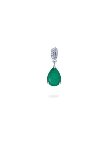 EMERALD TEARDROP CHARM des créatures d'habitude